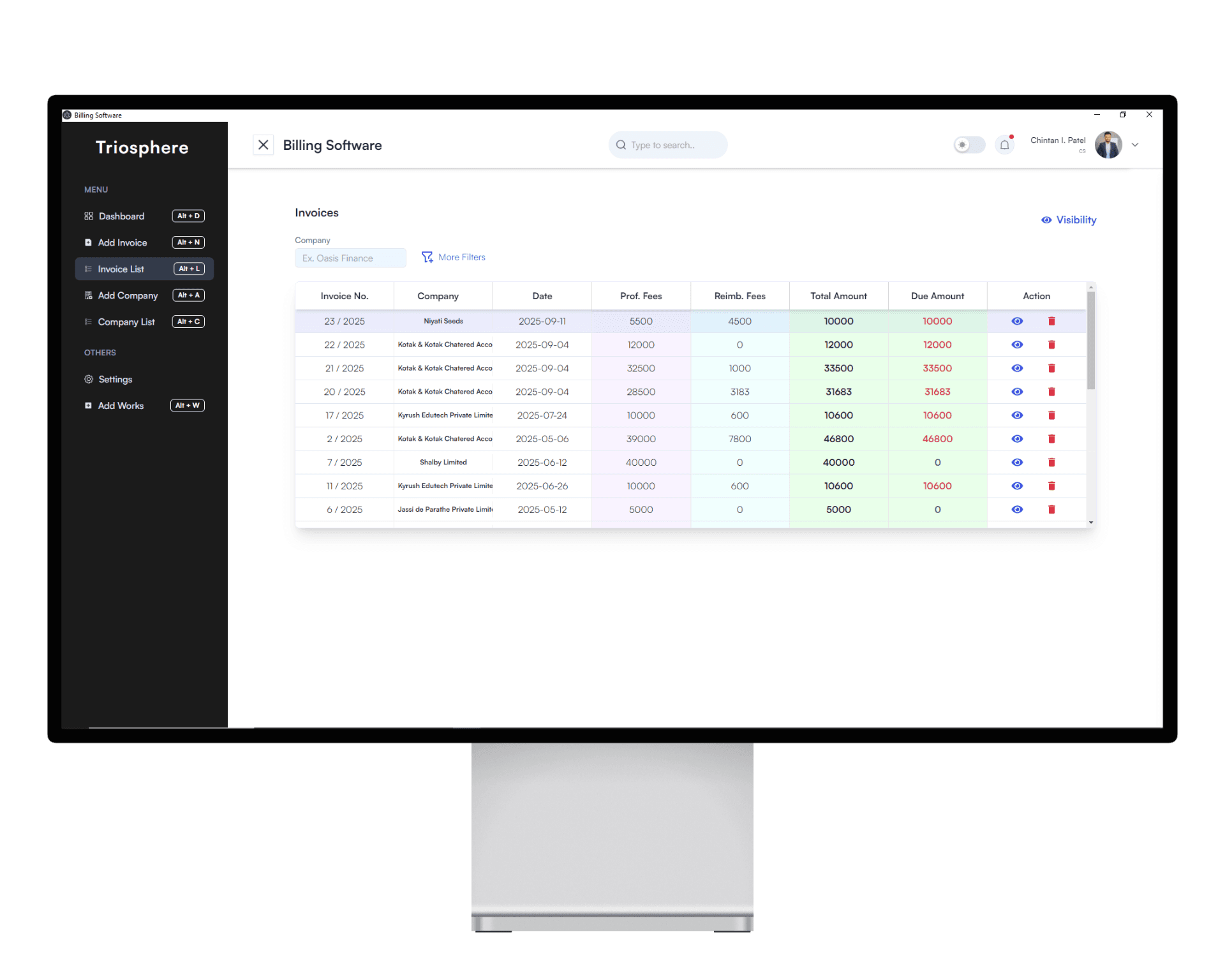 Bill Management & Payment Tracking