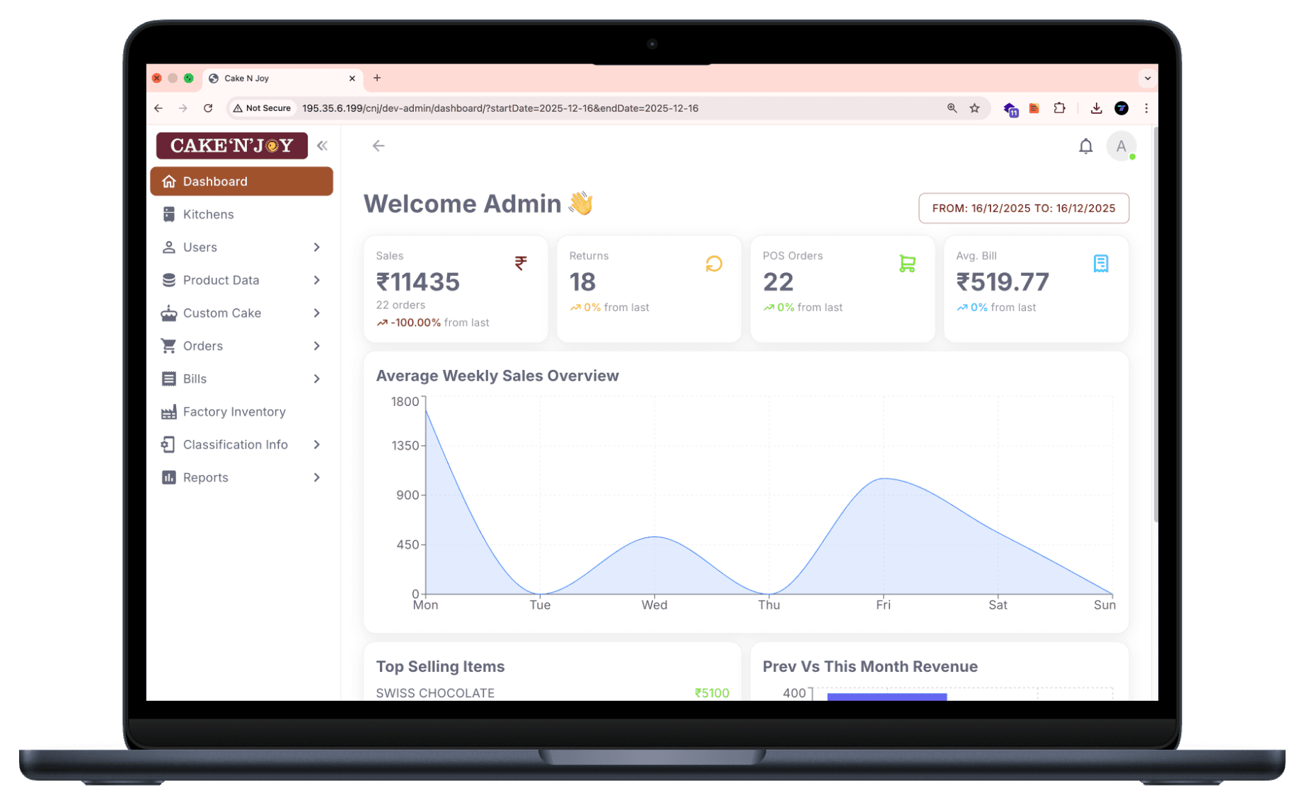 Main Admin Portal: Central Control With Balance