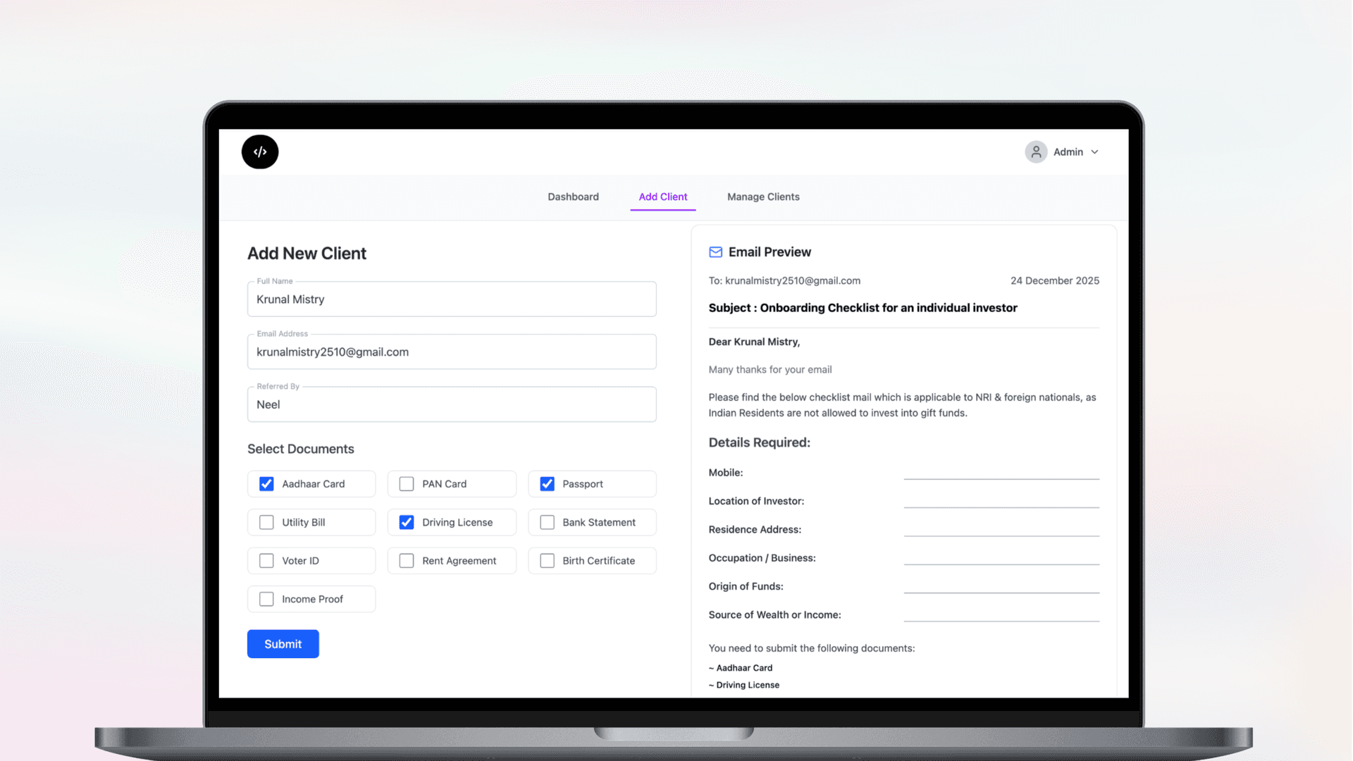 Email Preview Before Send